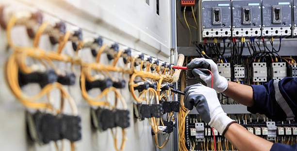 Professional Electrician technician working in Howards Grove, WI